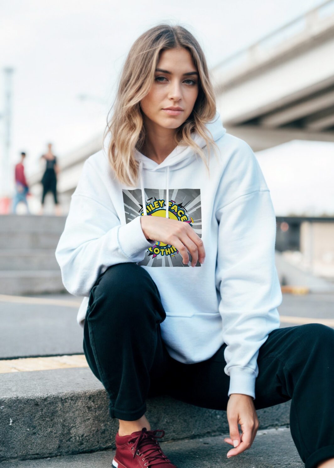 Smiley Face Clothing Hoodie