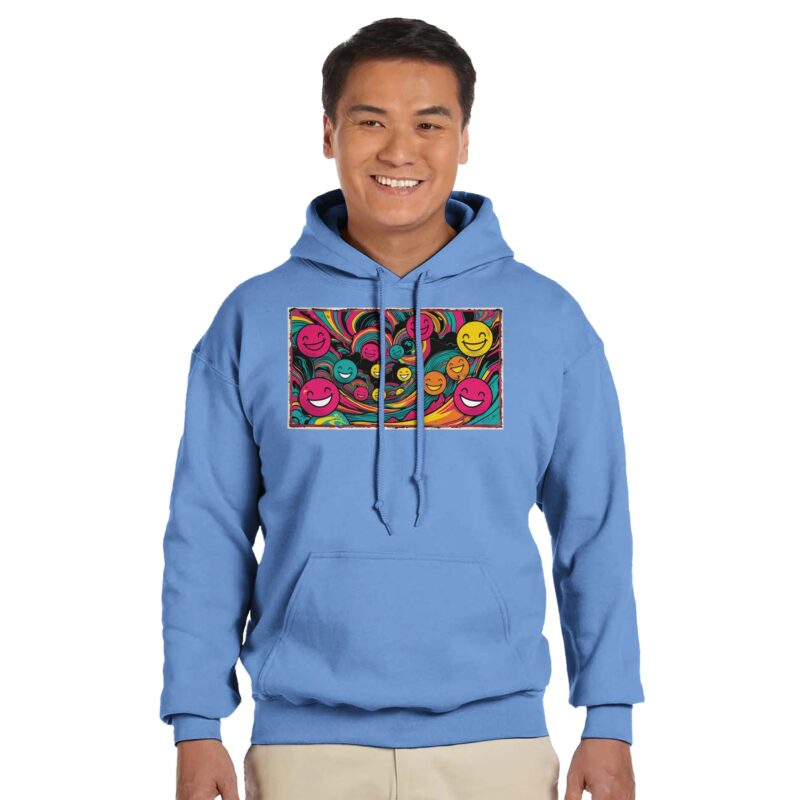 Smiley Face Clothing Smiley Waves Hoodie!