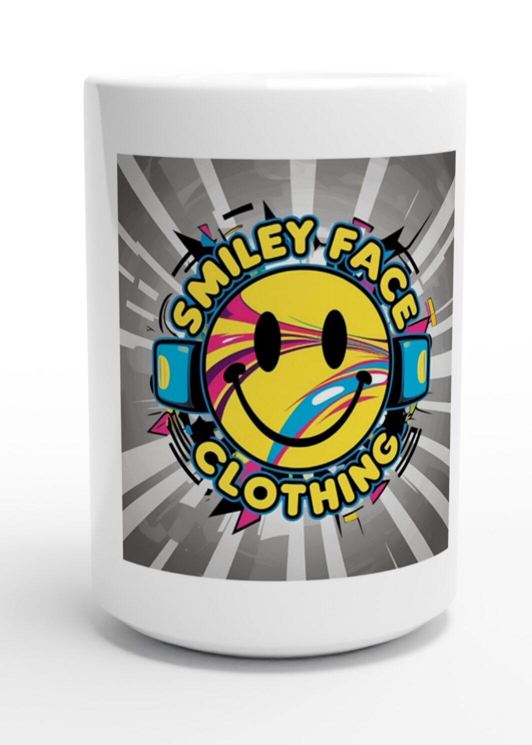 Smiley Face Clothing Tea Mug